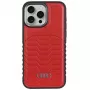 Audi Synthetic Leather MagSafe iPhone 14 Pro 6.1 Red Hard Case AU-TPUPCMIP14P-GT/D3-RD