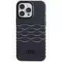Audi IML MagSafe dėklas, skirtas iPhone 14 Pro Max 6.7 inch, juodas, kietas dėklas AU-IMLMIP14PM-A6/D3-BK