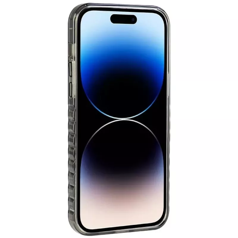 Audi IML MagSafe dėklas, skirtas iPhone 14 Pro Max 6.7 inch, juodas, kietas dėklas AU-IMLMIP14PM-A6/D3-BK