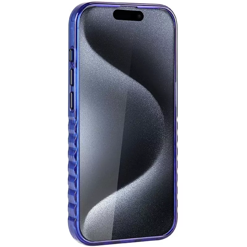 Audi IML MagSafe Dėklas, skirtas iPhone 15 Pro 6,1 inch, Navy Blue, kietas dėklas