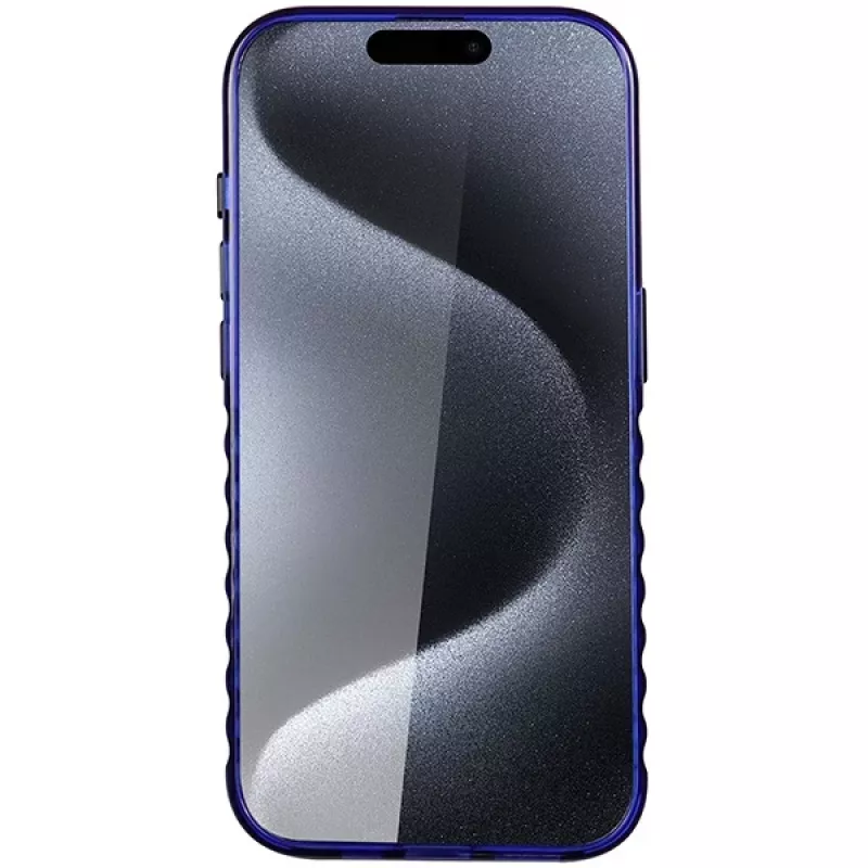Audi IML MagSafe Dėklas, skirtas iPhone 15 Pro 6,1 inch, Navy Blue, kietas dėklas