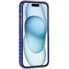 Audi IML MagSafe dėklas, skirtas iPhone 15 Plus / 14 Plus 6,7 inch, tamsiai mėlynas, kietas dėklas