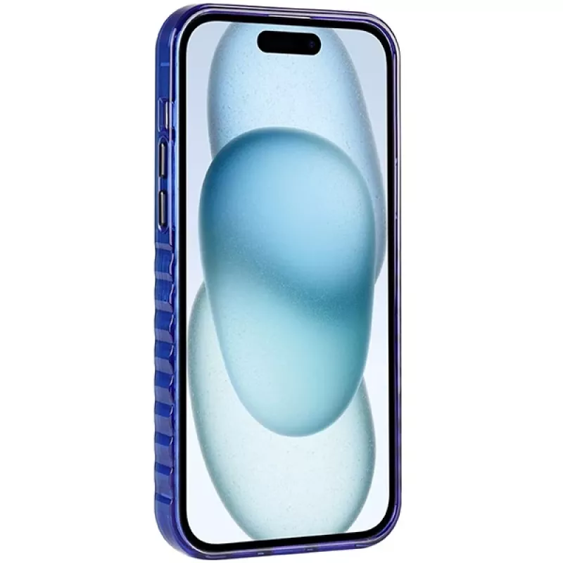 Audi IML MagSafe dėklas, skirtas iPhone 15 Plus / 14 Plus 6,7 inch, tamsiai mėlynas, kietas dėklas
