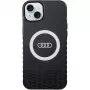 Audi IML Big Logo MagSafe dėklas, skirtas iPhone 15 Plus / 14 Plus 6,7 inch juodas kietas dėklas