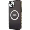 Audi IML Big Logo MagSafe dėklas, skirtas iPhone 15 Plus / 14 Plus 6,7 inch juodas kietas dėklas