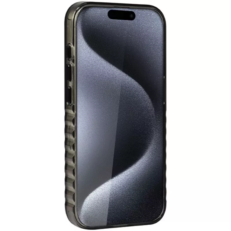 Audi IML Big Logo MagSafe Dėklas, skirtas iPhone 15 Pro Max 6,7 inch Juodas Kietas Dėklas