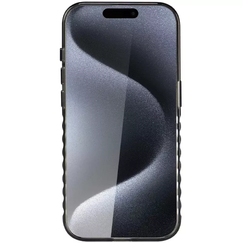 Audi IML Big Logo MagSafe Dėklas, skirtas iPhone 15 Pro Max 6,7 inch Juodas Kietas Dėklas