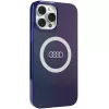Audi IML Big Logo MagSafe Case iPhone 13 Pro Max 6.7 Navy Blue Hardcase AU-IMLMIP13PM-Q5/D2-BE