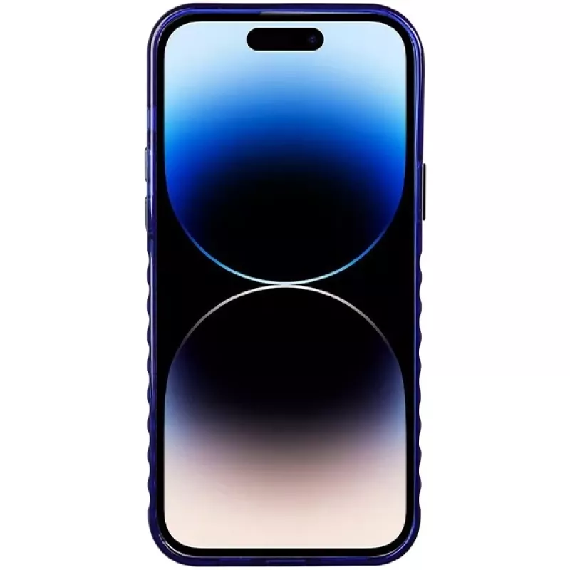 Audi IML Big Logo MagSafe Case for iPhone 14 Pro 6.1 Navy Blue Hardcase AU-IMLMIP14P-Q5/D2-BE