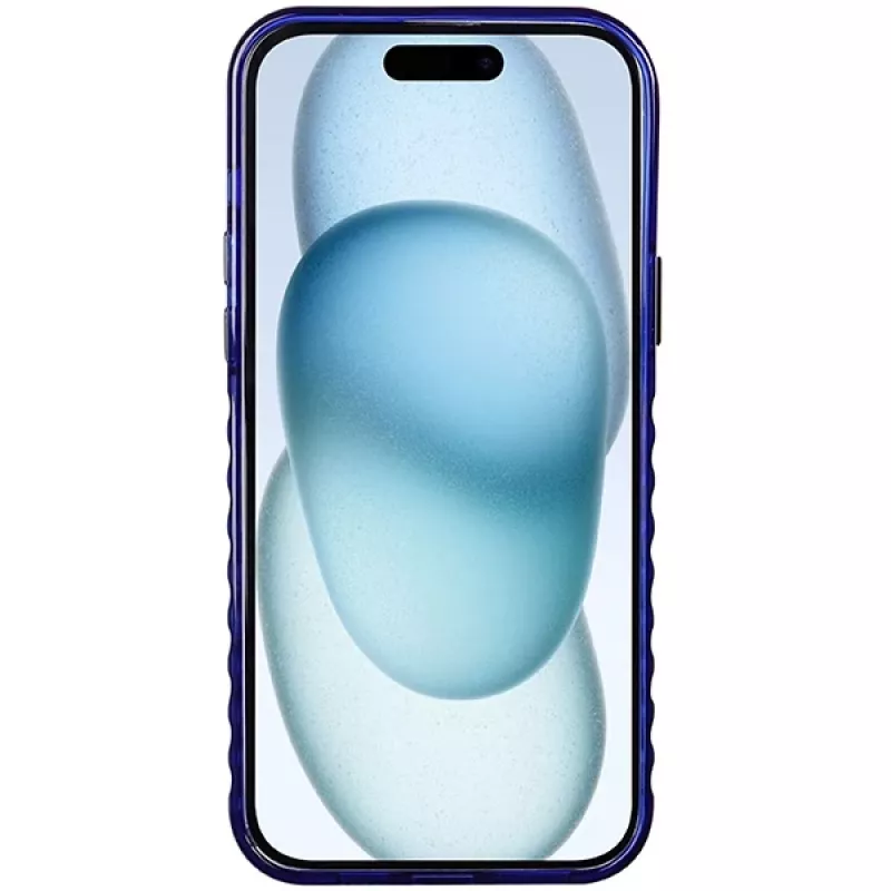 Audi IML Big Logo MagSafe Dėklas, skirtas iPhone 15 Plus / 14 Plus 6.7, tamsiai mėlynas, kietas