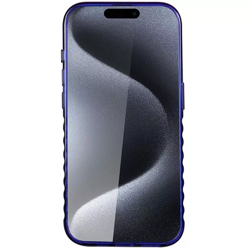 Audi IML Big Logo MagSafe Case, skirta iPhone 15 Pro Max 6.7, tamsiai mėlyna, kietas dėklas AU-IMLMIP15PM-Q5/D2-BE