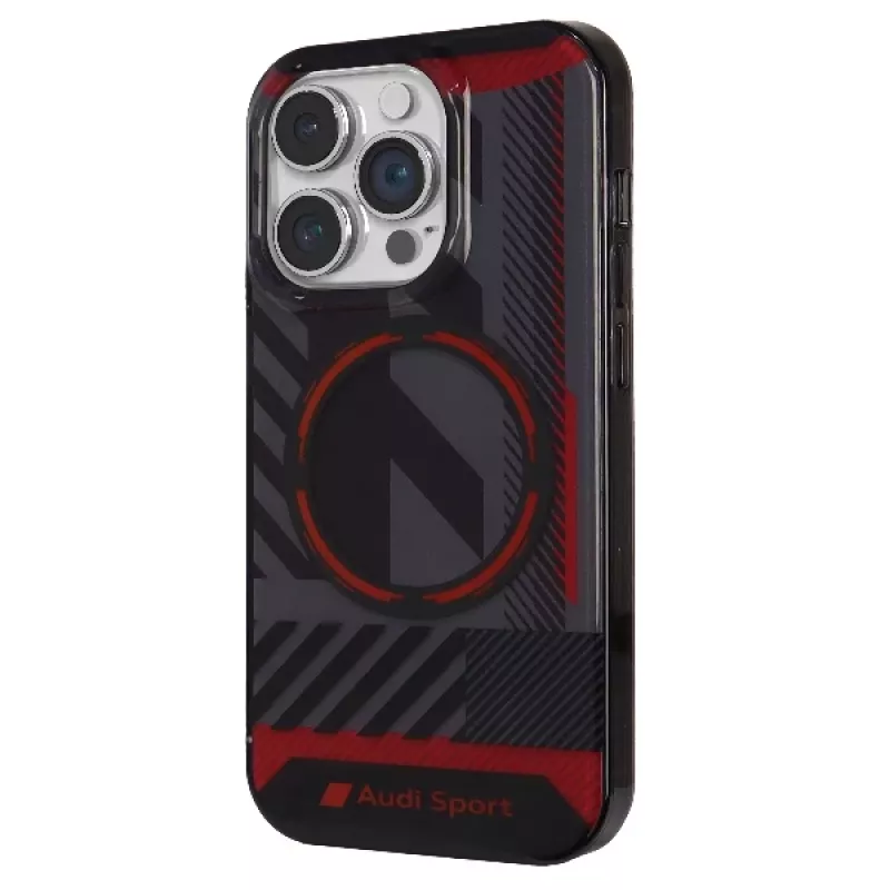 Audi IML Sport MagSafe Case iPhone 14 Pro 6.1 Juodas
