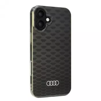 Audi IML Stitching Pattern MagSafe Hard Case, skirta Apple iPhone 16 Plus 6.7 inch juoda