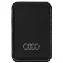 Audi Synthetic Leather Wallet Card Slot Black MagSafe AU-MSCH-Q3/D1-BK