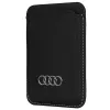 Audi Synthetic Leather Wallet Card Slot Black MagSafe AU-MSCH-Q3/D1-BK