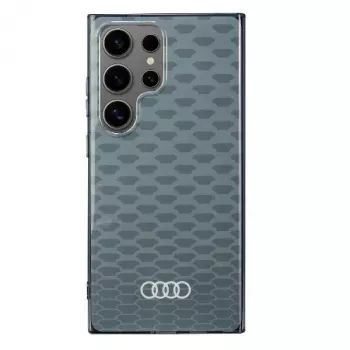Audi IML Stitching Pattern MagSafe Case, Samsung Galaxy S24 Ultra, Pilka