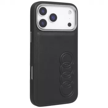 Audi TT Synthetic Leather MagSafe Case for iPhone 17 Pro Max Black