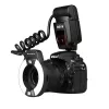 Meike MK-14EXT-C Makro žiedinė blykstė, skirta Canon E-TTL/E-TTL II