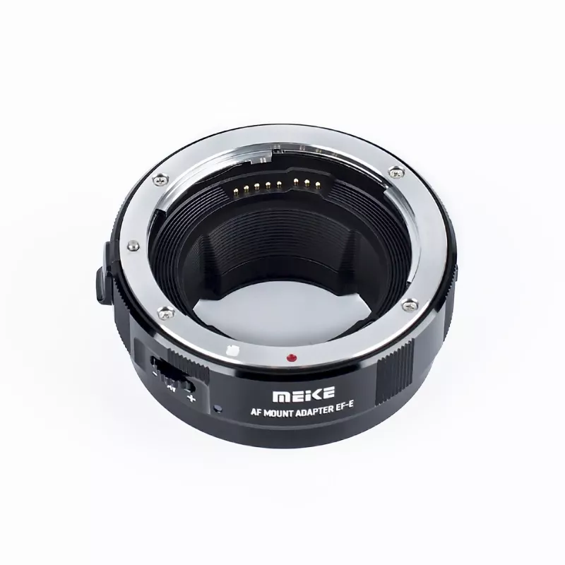 Meike MK-EFTE-B objektyvo laikiklio adapteris Canon EF/EF-S į Sony E su automatiniu fokusavimu