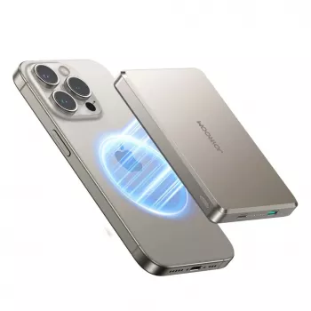 Powerbank Joyroom JR-PBM08 Pro 22.5W 10000mAh su belaidžiu įkrovimu 2x USB-C – Titanium