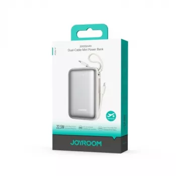 Powerbank Joyroom JR-PBF29 20000mAh 22.5W su dviem laidais - Baltas
