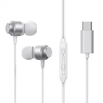 Joyroom JR-EC06 USB-C In-Ear Earphones - Sidabriniai