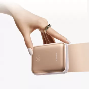 Powerbank Joyroom JR-PBF27 22.5W 10000mAh su dviem įmontuotais kabeliais - Auksinis
