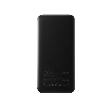 Powerbank Joyroom JR-PBF12 Pro 22.5W 10000mAh su skaitmeniniu ekranu 2x USB-A 1x USB-C - Juoda