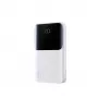 Joyroom JR-QP191 Star Series Mini 10000 mAh 22.5W Power Bank su skaitmeniniu ekranu Baltas