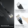 UGREEN CM204 USB į RJ45 konsolės laidas 1,5 m juodas