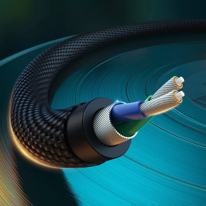UGREEN 2x RCA (Cinch) to 3.5mm Audio Cable, 2m, Black