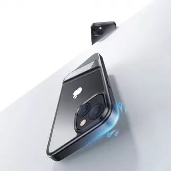 Ugreen LP634 Kickstand Protective Case Hard Case with Soft Gel Frame for iPhone 14 Plus (90925) Black