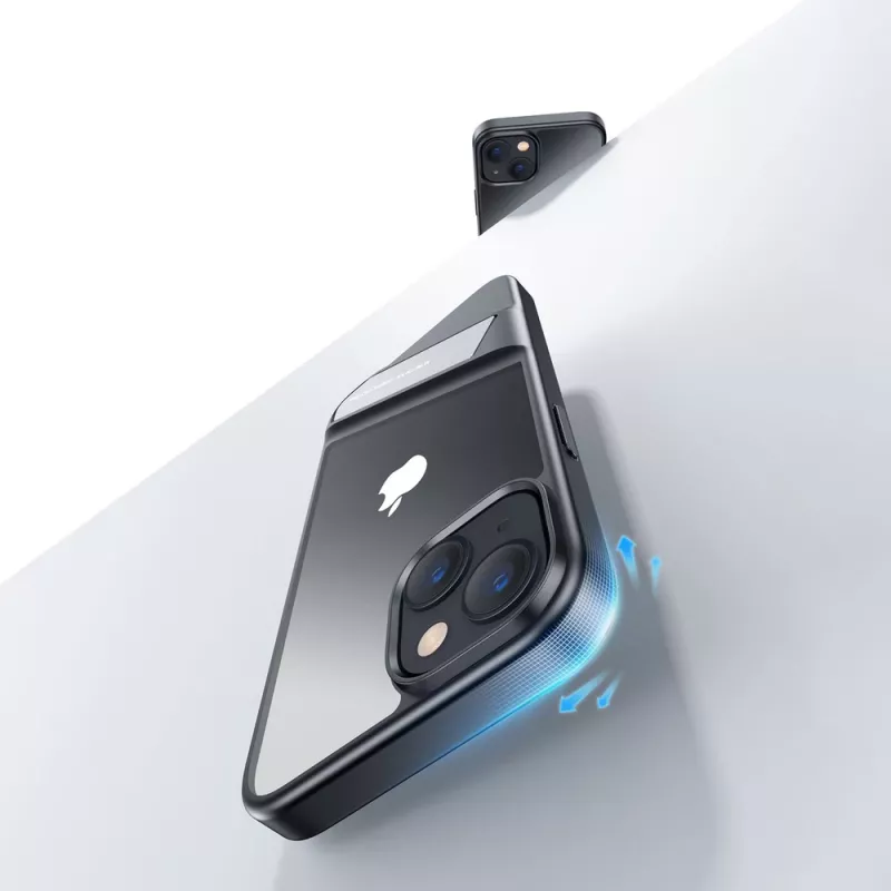 Ugreen LP634 Kickstand Protective Case Hard Case with Soft Gel Frame for iPhone 14 Plus (90925) Black