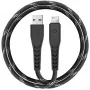 ENERGEA Nyloflex USB-A to Lightning Charge and Sync Cable C89 MFi 1.5m Juoda