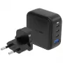 ENERGEA Travelite GAN100 100W GaN USB-C Charger 3C1A Black US+EU