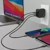 ENERGEA Travelite GAN66 66W GaN USB-C Įkroviklis 2C1A Juodas US+EU
