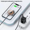 USAMS Magnetic Wireless Charger 15W Aluminium Black US-CD183