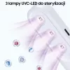 USAMS Mini UV-C Handheld Sterilizer White ZB159XDD01 (US-ZB159)