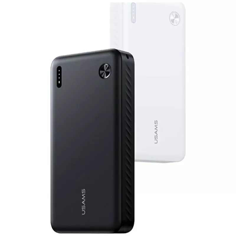 Powerbank USAMS PB83 2xUSB-A 1xUSB-C 20000mAh White