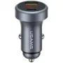 USAMS CC327 Aliumininis 45W USB-A USB-C automobilinis įkroviklis - Tarnish