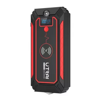 UTRAI JS4 Automobilio užvedimo starteris 2500A Peak 24000mAh 12V su LCD ekranu