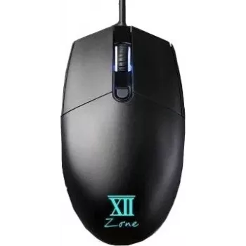 REMAX XII-V3500 Gaming Mouse su 7 spalvų keitimu, juoda, laidinė USB optinė, 6 mygtukai, 800-2400 DPI