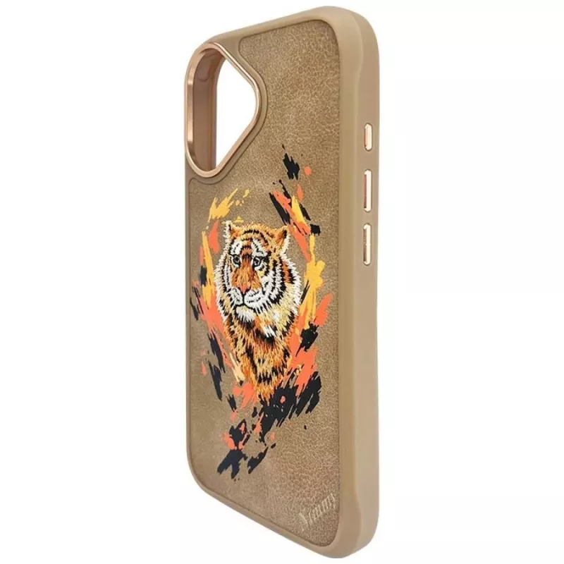 Nimmy Tygrys MagSafe Case for iPhone 16 Light Brown