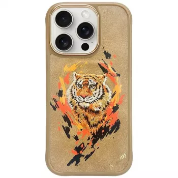 Nimmy Tygrys MagSafe Case for iPhone 16 Pro Light Brown