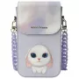 Nimmy Big Eyed Pet 2.0 Rabbit Phone Pouch Purple