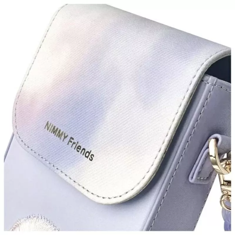 Nimmy Big Eyed Pet 2.0 Rabbit Phone Pouch Purple