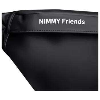Nimmy Crossbody Bag Cool Dog with Glasses Black