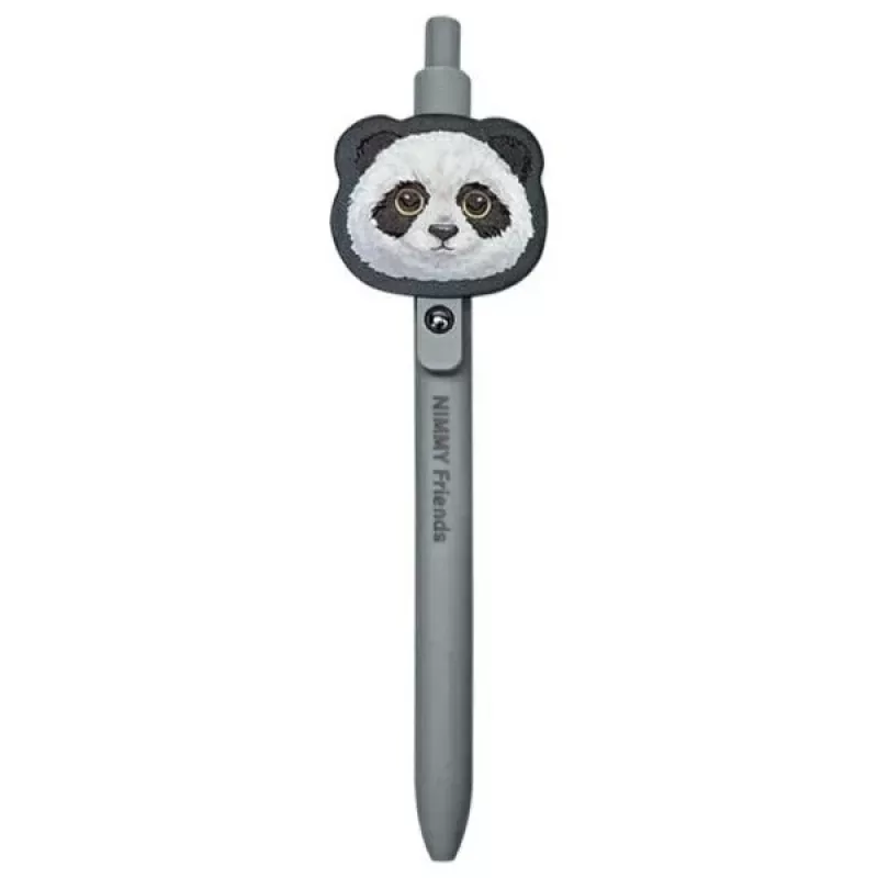 Nimmy 2-in-1 Užrašų knygelės ir rašiklio rinkinys Juodas Didžiaakis Augintinis 2.0 Panda