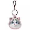 Nimmy 3-in-1 Phone Crossbody Bag, Wallet & Tracker Holder Set - Pink Big Eyed Pet 2.0 Cat