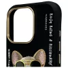 Nimmy Dėklas, skirtas iPhone 16 Pro Max 6,9 inch juodas, Glasses Cool Dog